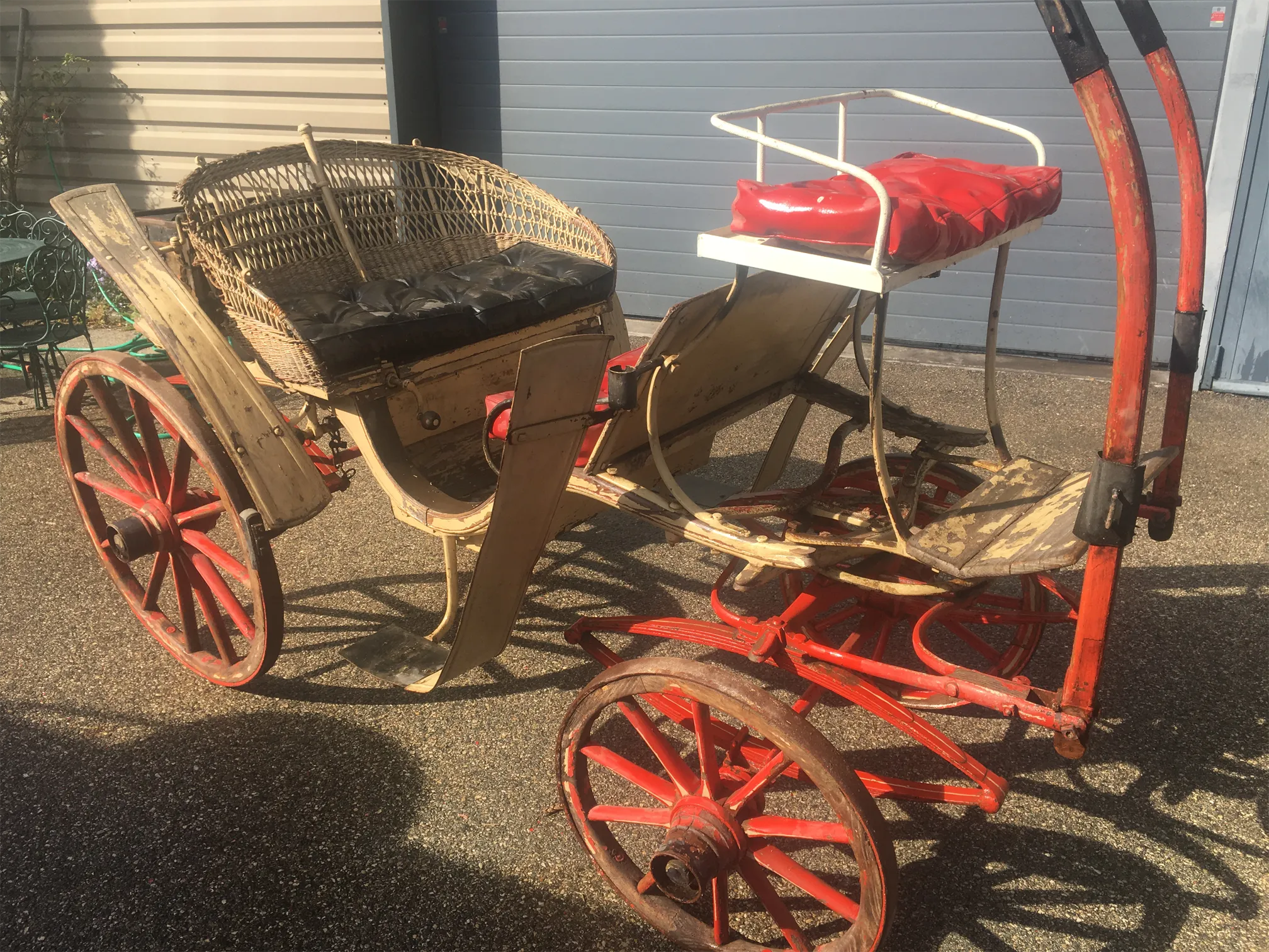 Voitures d'Antan Calèche Petite Victoria Osier 12