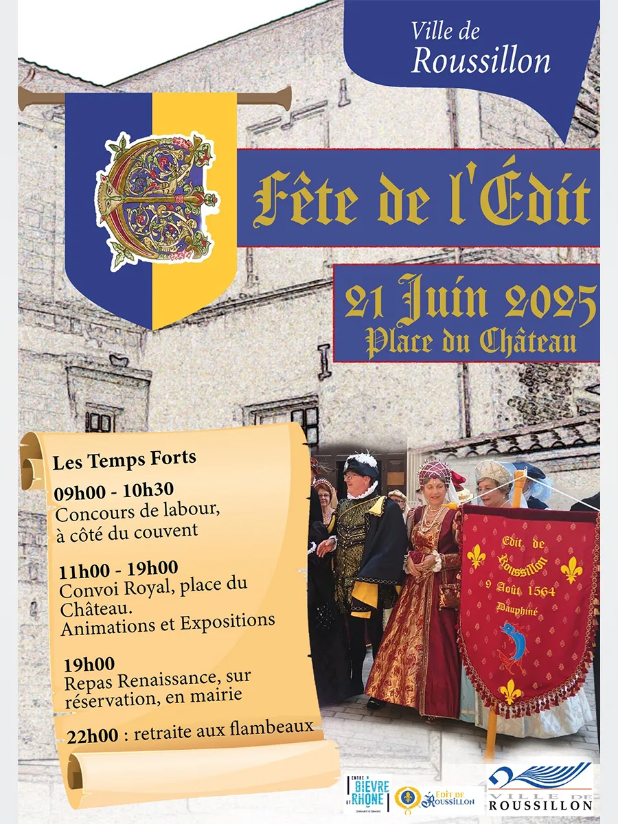 Fête de l'Edit Roussillon 2025