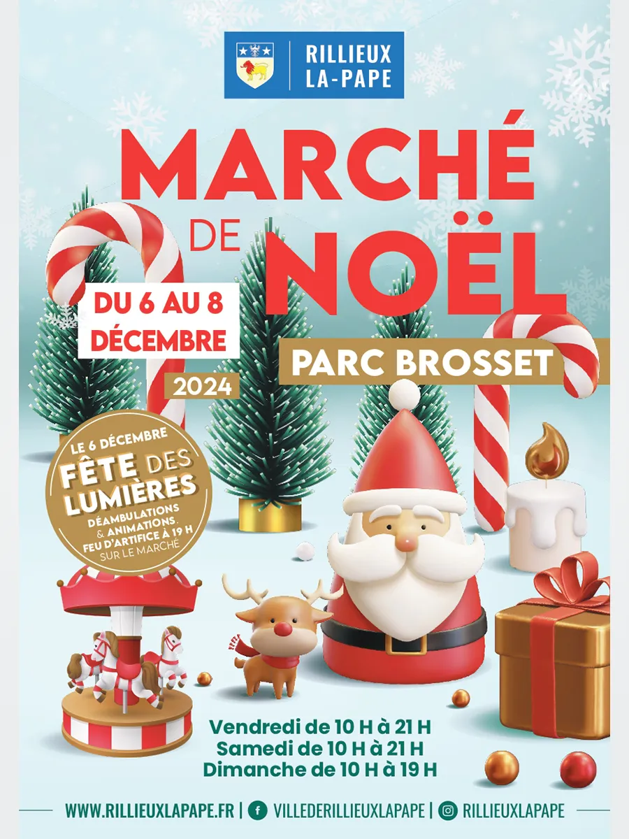 Voitures d'Antan Evenementiel Calèches Marché de Noël Rilleux La Pape 2024