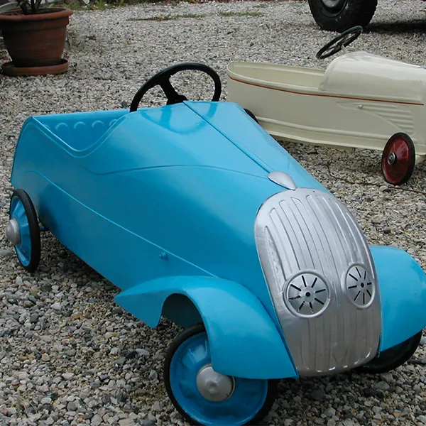 Voitures d'Antan Voitures Pédale Delage Bleue 1