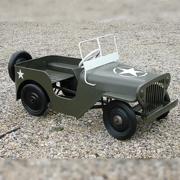 Voitures d'Antan Voitures Pédale Jeep 1