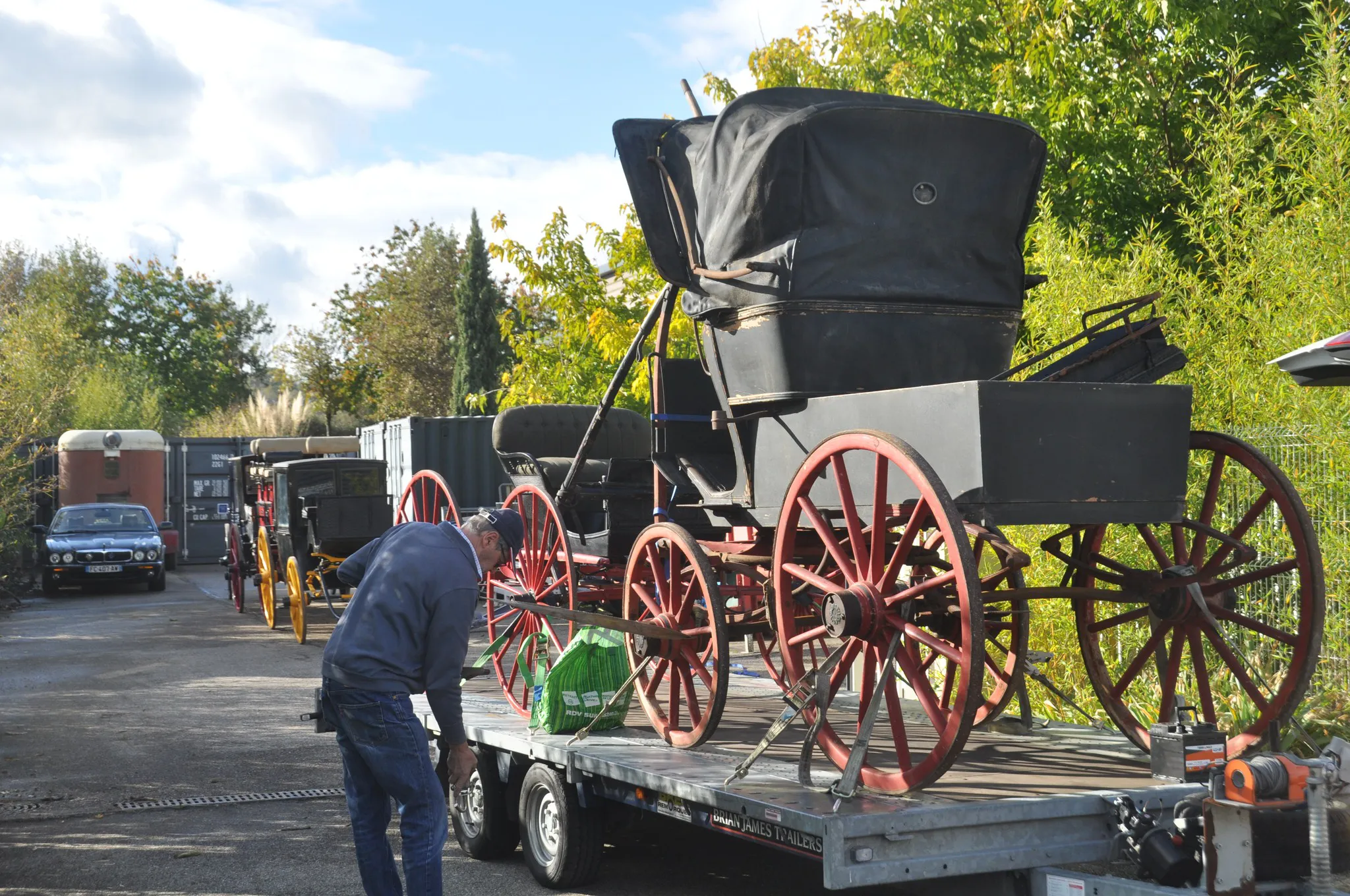 Voitures d'Antan - Exposition Equita Lyon - Salon du Cheval - Transport